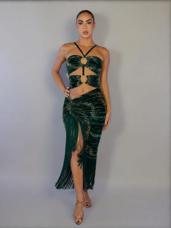 Vestido Emerald Envy