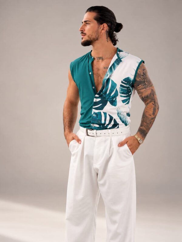 Camisa Tropical Esmeralda