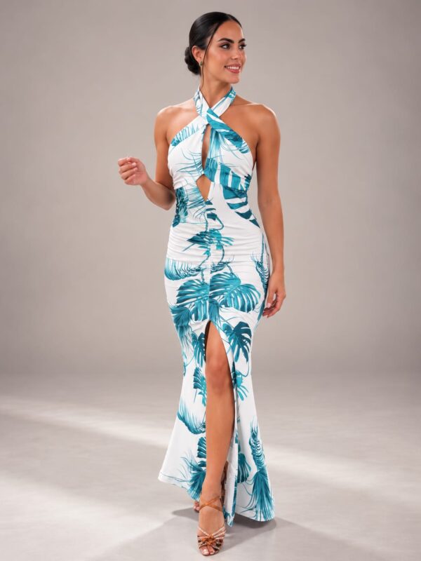 Vestido Tropical Esmeralda